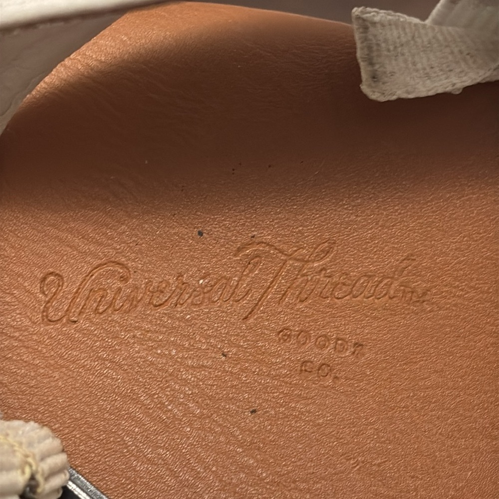 Universal Thread Cream Slingback Mules - Picture 2 of 10